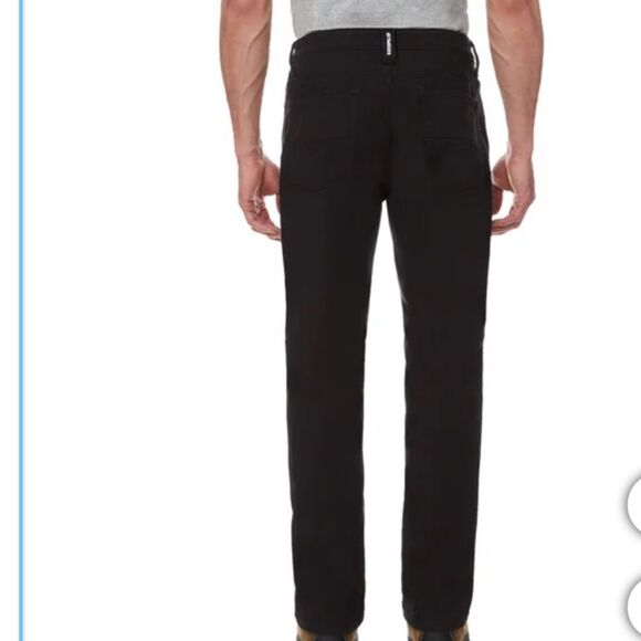 Caterpillar CAT Men's Fleece Lined Canvas Pant, Black, size 34x30, NWT - Picture 2 of 8